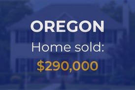Single-family home sells for $290,000 in Oregon