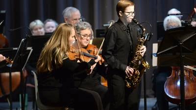Sterling High School saxophonist sways, plays as symphony’s Young Artist 