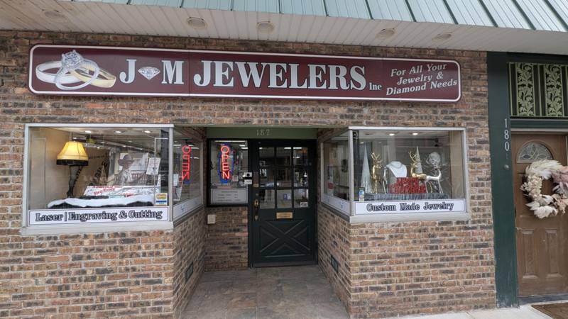 J & M Jewelers, Inc. is seen on Thursday, Dec. 19, 2024 at 182 N Chicago St. in Joliet.