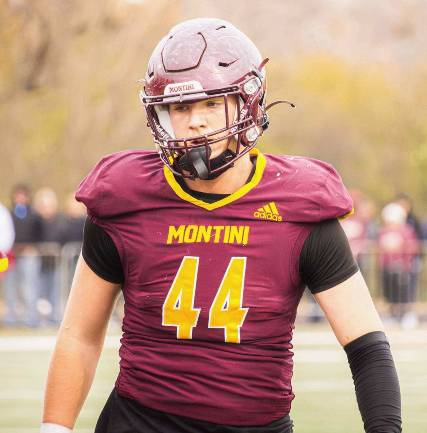 Montini's Blake Pohlman recorded 87 tackles, 18 TFLs and four sacks during his freshman season with the Broncos. Pohlman was named a MaxPreps Freshman All-American.