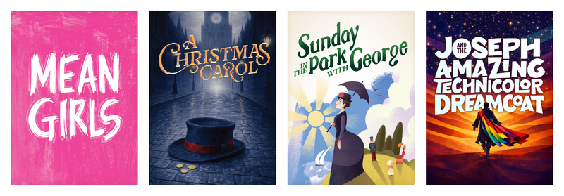 The Paramount Theatre's 2026-27 Broadway Series includes four musicals.