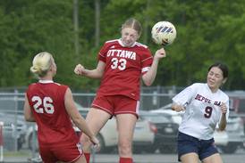 Photos: Ottawa vs DePue/Hall girls soccer; Ottawa wins 7-0. 
