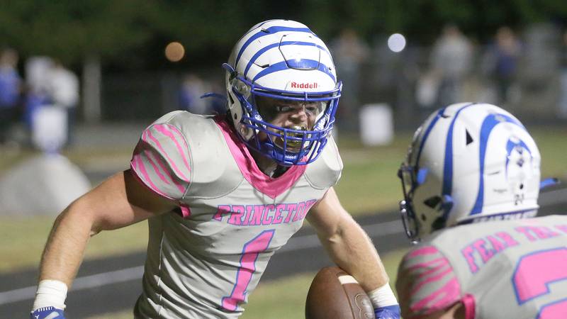 Photos: Princeton football crushes Mendota 48-10 in dominant Week 7 performance