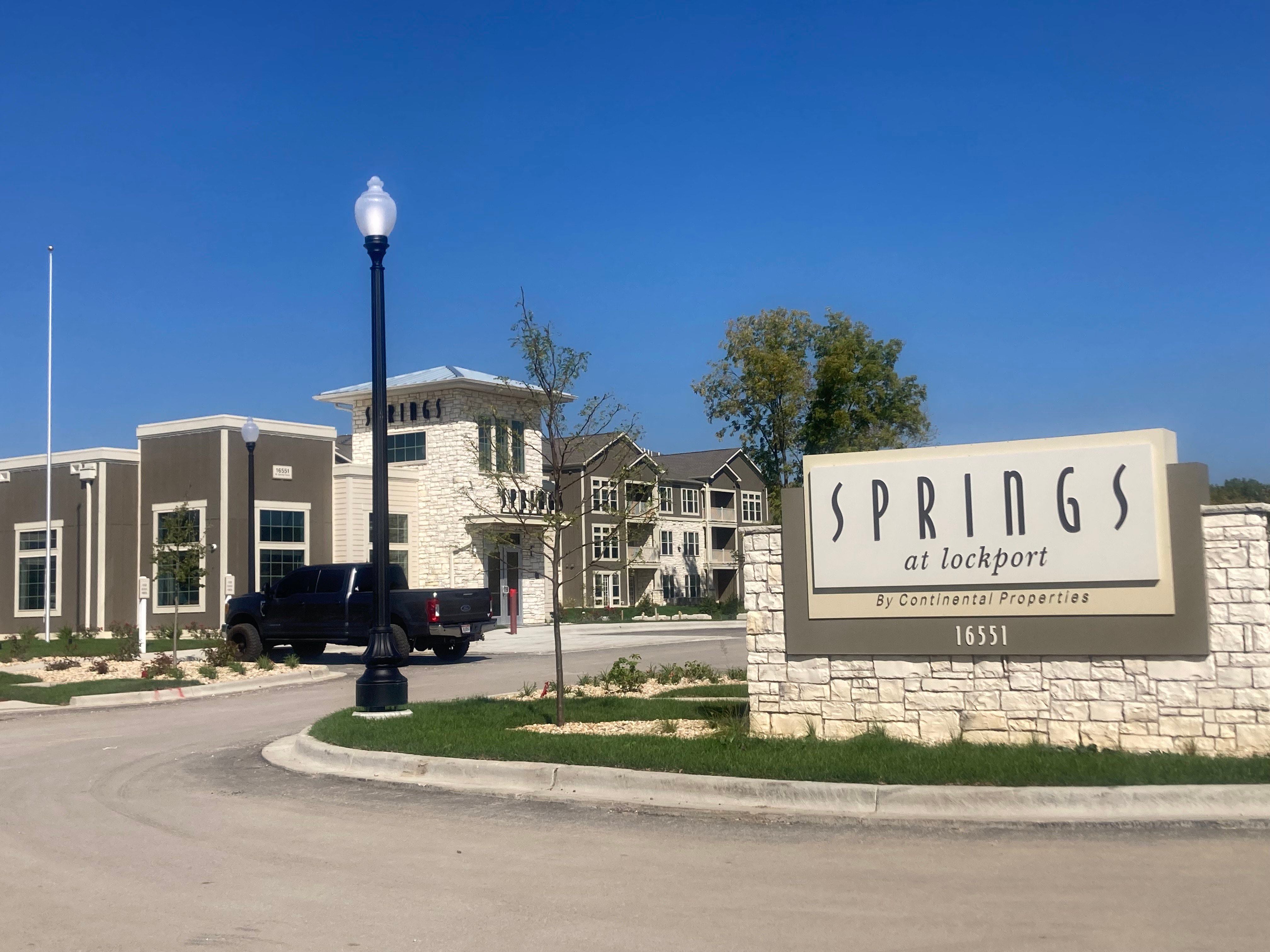 The Springs at Lockport apartment complex is currently under construction near the intersection of Adelmann Road and 159th Street on Monday, Sept. 15, 2025.