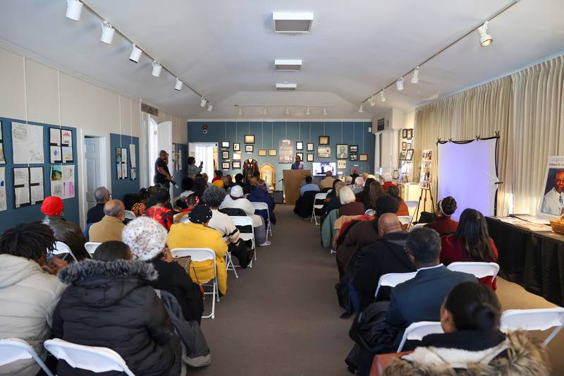 Over 100 people attended the opening of the exhibit 'Called to Kankakee: The Life and Legacy of the Rev. William H. Copeland Jr.' at the Kankakee County Museum on Saturday, Feb. 7, 2026.