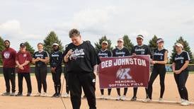 Deb Johnston memorialized with renaming of Kankakee softball field
