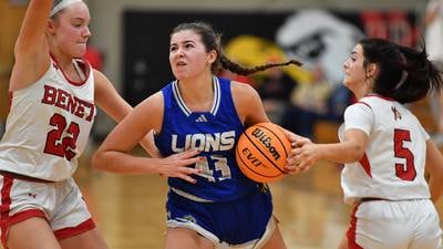 Photos: Lyons vs. Benet girls basketball