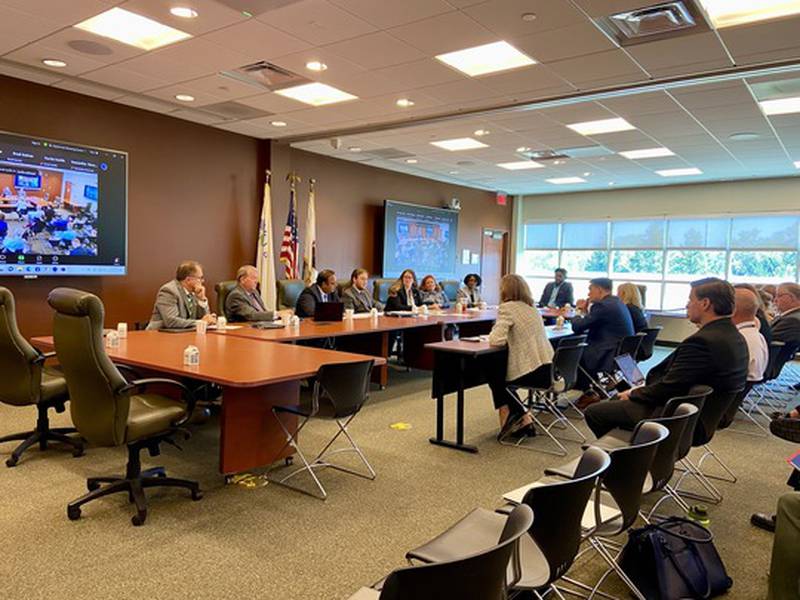 On Sept. 19, the Illinois Senate Transportation Committee held a hearing on the state of public transit and its impact on climate change at Lake County’s Central Permit Facility in Libertyville.