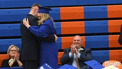 Special surprise for one Eastland graduate on Sunday