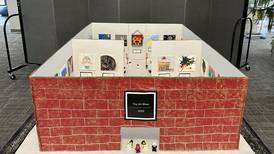 Photos: Tiny Art Show at Odell Public Library