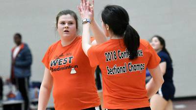 Prep badminton: Lincoln-Way West wins sectional in coach Donna Thompson's finale