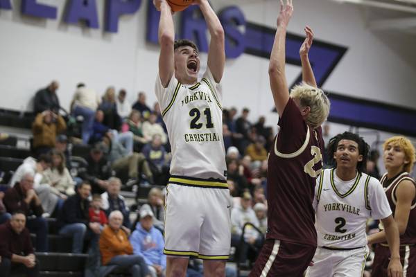Photos: Yorkville Christian vs. Morris boys basketball, Plano Christmas Classic