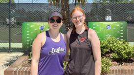 Former Princeton teammates Zoey Byers, Katie Kammerer meet at NJCAA Tennis finals 
