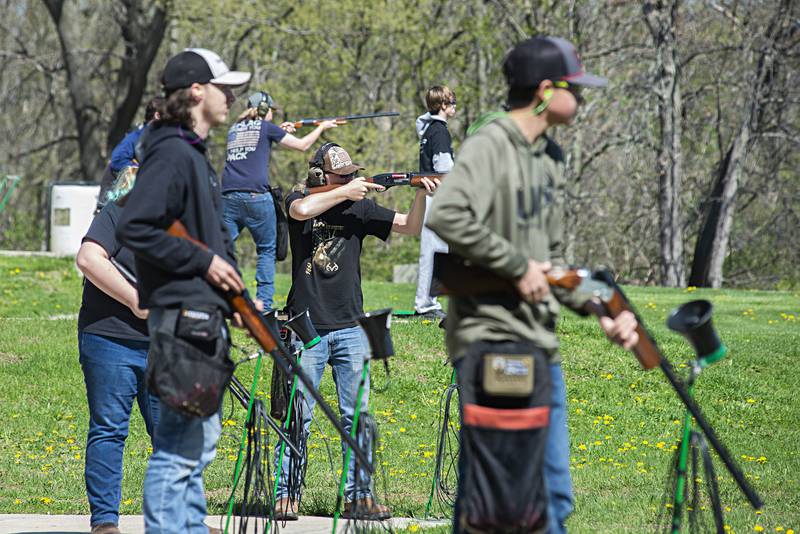 Teams don’t compete head to head. Scores are uploaded online where they are compared with other teams of the same size across the state.