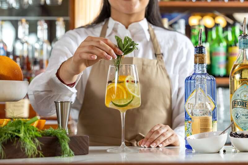 Francesca's Amici and La Sorella di Francesca just launched a new cocktail list of spritzes for summertime sipping.