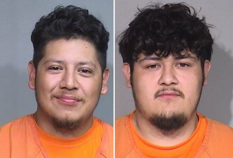 Miguel Mercado (left) and Robert Mercado