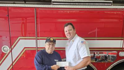 Ottawa American Legion donates $2K for grain bin rescue equipment