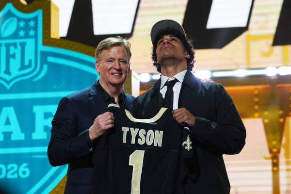 Football players express their faith at NFL Draft  
