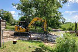 Sediment removal nearing completion