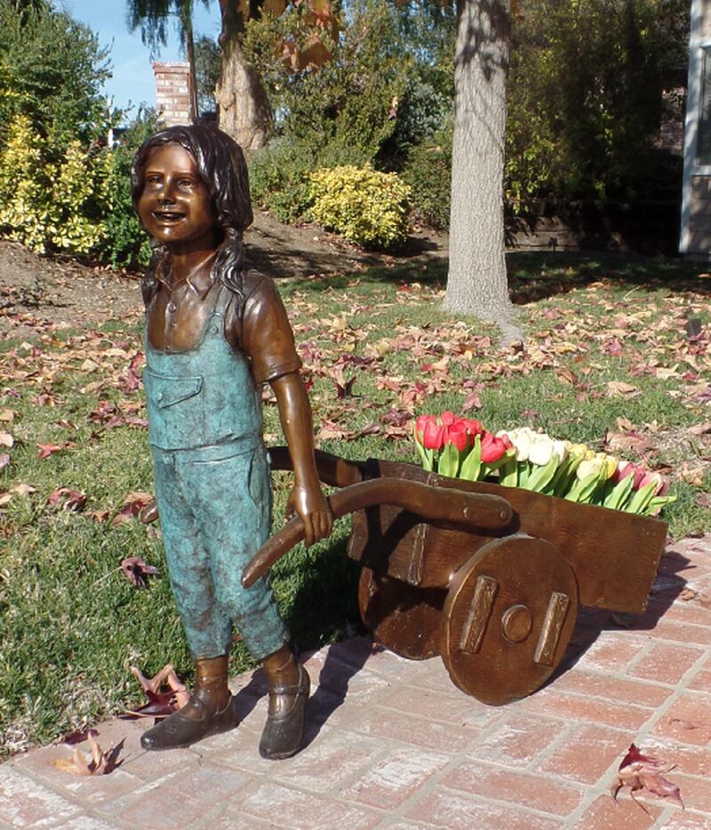 Spring Valley's Heather Hammitt would like to purchase this statue as a memorial to her late mother and have it placed in a public area designated by the city of Spring Valley.