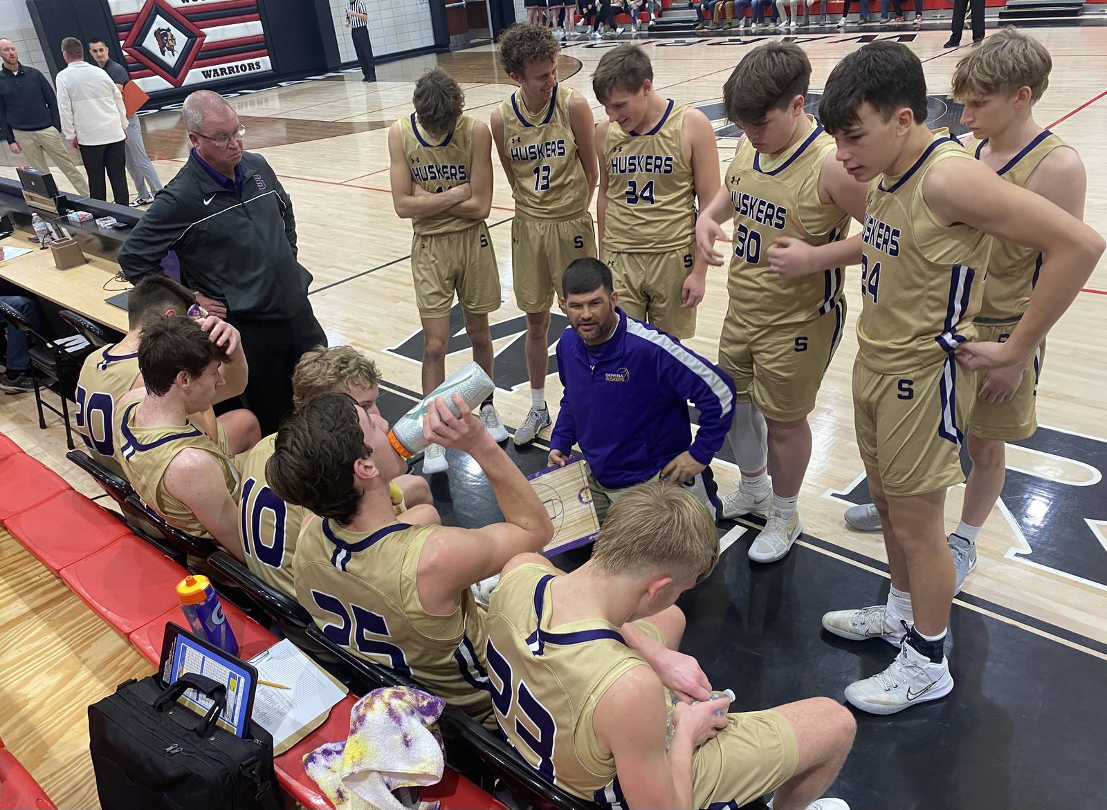 Boys basketball Transition game the turning point in Serena’s 7142