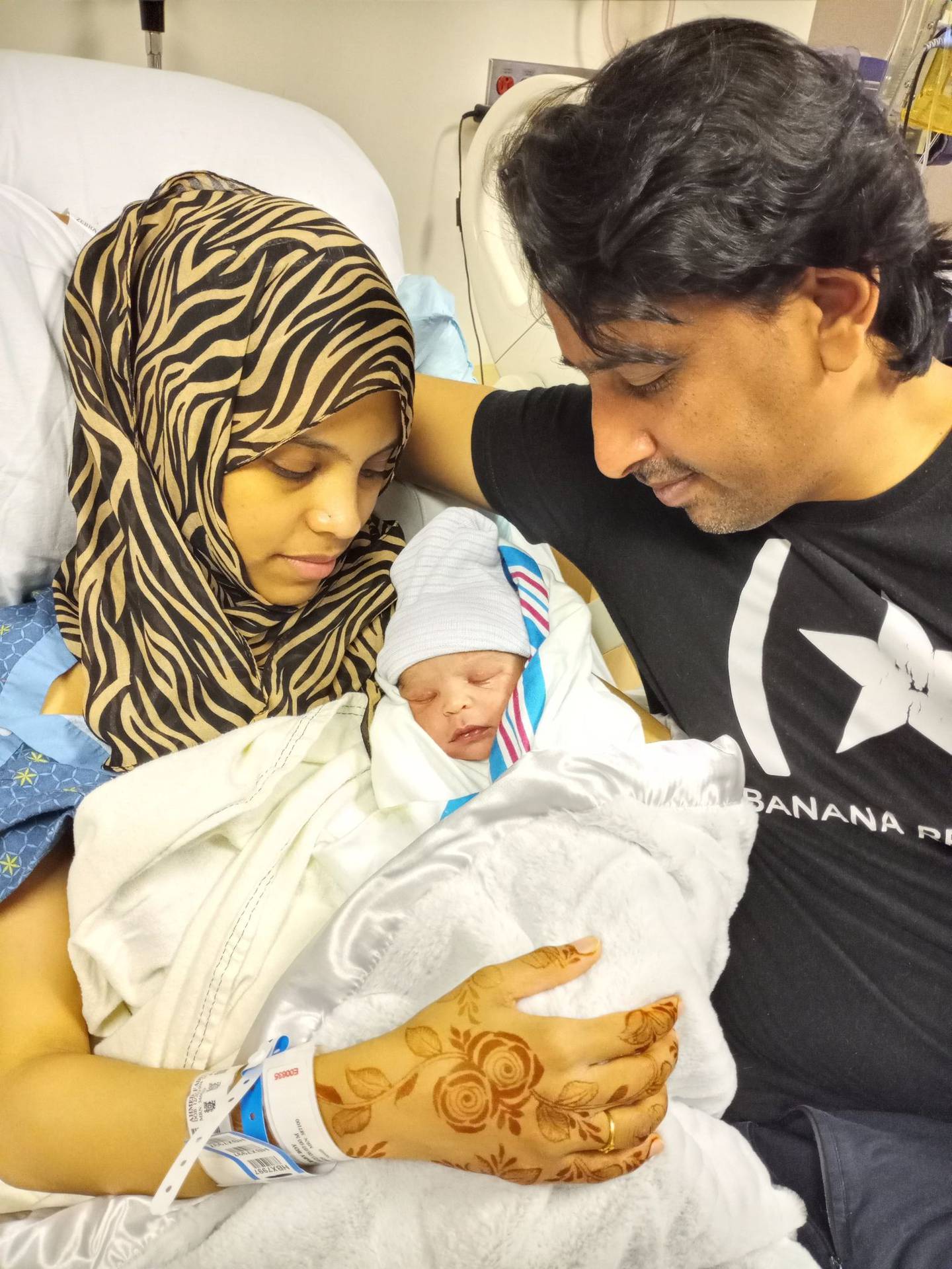 Fadiya and Imram Ahmed of Bolingbrook welcomed Zaviyar at 6:07 a.m., Jan. 1, 2023, at AdventHealth Bolingbrook. Zaviyar weighed 5 pounds, 14 ounces and measured 20 inches in length.