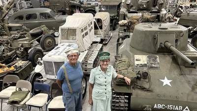 Rochelle’s Roberts Armory preserves WWII equipment while honoring those who served
