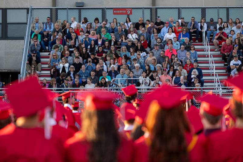 Ottawa class of 2025 attend the 147th annual Ottawa Township High School commencement ceremony on Friday May 23, 2025 at Ottawa High School in Ottawa.