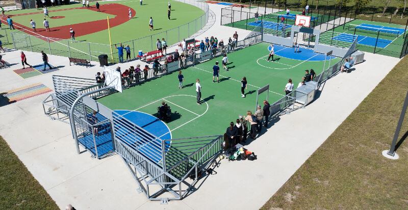 The Sterling City Council voted Monday, May 15, 2023, to spend $191,000 to build two mini-pitch futsal (soccer) courts in Wallace Park. The courts will be built over the existing, little-used basketball courts, but baskets also will be built above the goals, for those who still want to play.