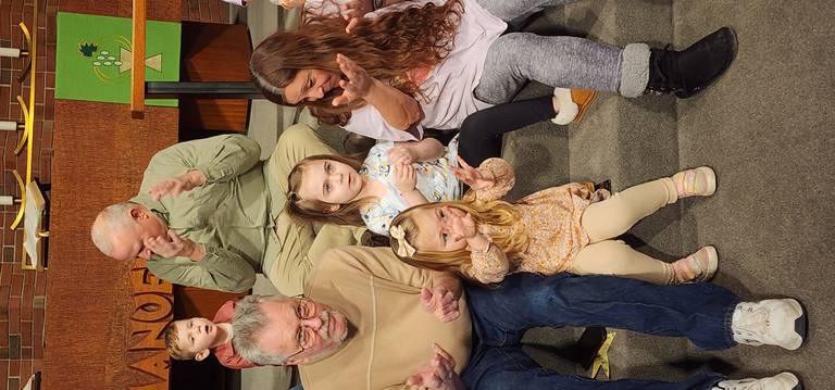 Little Lambs Preschool of Immanuel Lutheran Church celebrating National Lutheran Schools Week