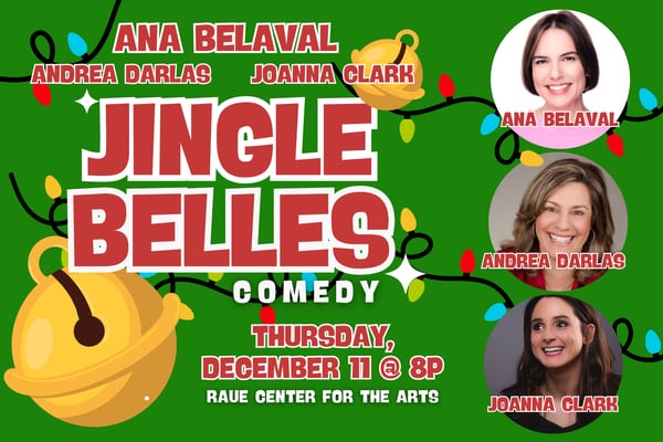 WGN’s Ana Belaval headlines ‘Jingle Belles Comedy’ at Raue Center Dec. 11 