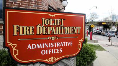 Democratic Party chairman and the newly appointed state senator are fellow Joliet firefighters, union officers