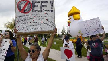 ‘A little more motivated’: ‘No Kings’ part 2 draws huge crowds in the suburbs, city 