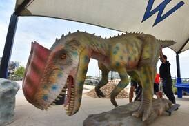 Downtown Wheaton’s Dino outdoor exhibit open through Oct. 8