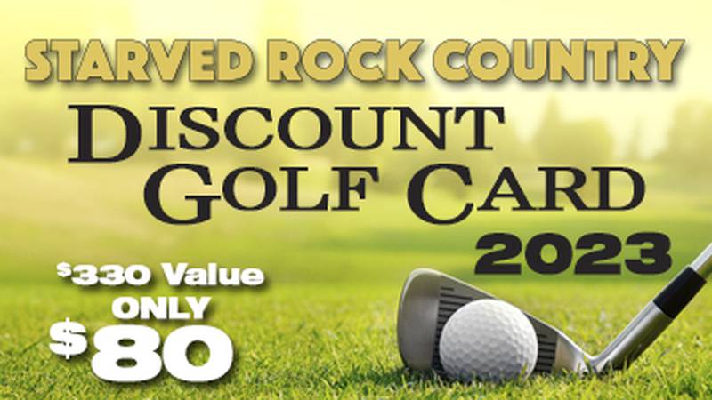 2023 Starved Rock Country Golf Card promo