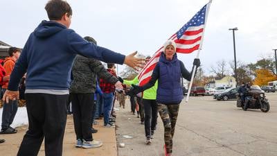Photos: Veterans honored throughout northern Illinois on Veterans Day