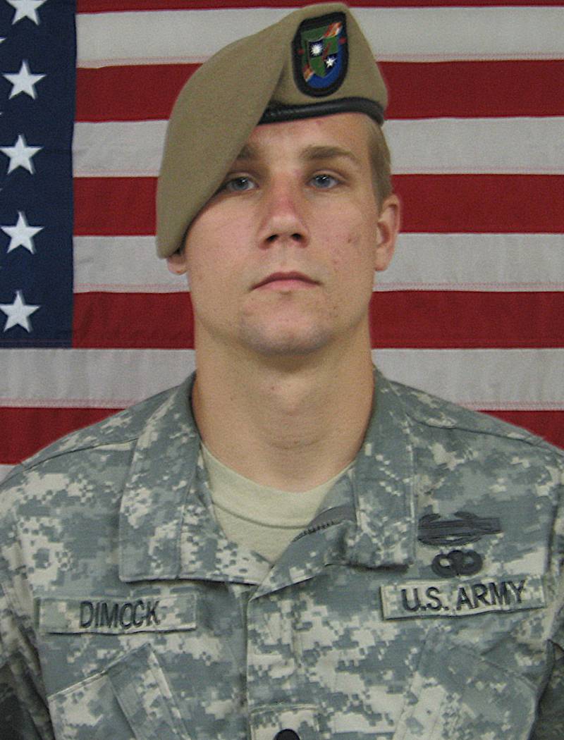 U.S. Army Ranger Spc. Joseph Whiting Dimock II