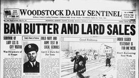Historical covers for March 22: Ban butter and lard sales