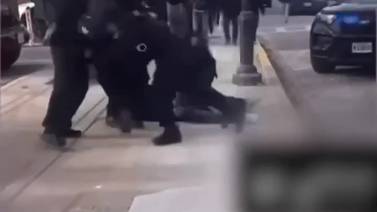 Aurora police clash with students during walkout on Feb. 9, 2026.