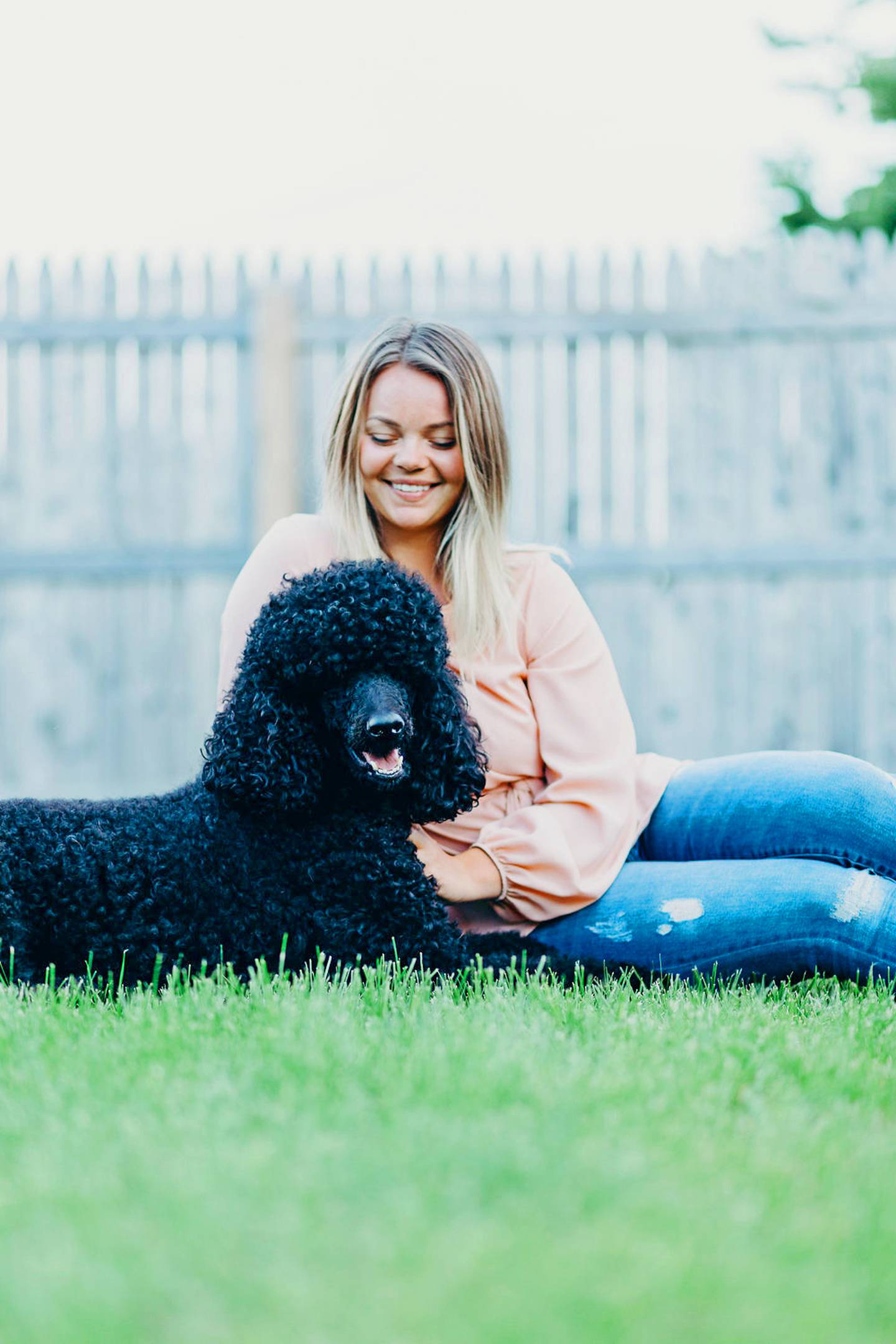 In addition to dog training, Vanessa Wahl of Rock Falls also is a standard poodle breeder.