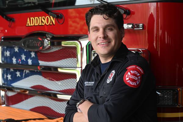 ‘Risk a lot to save a lot’: Addison firefighter to receive state’s highest honor for daring rescue