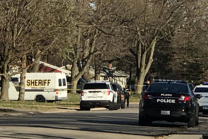 Kendall County Sheriff's Deputies closed Sierra Road north of Saugatuck Road in the unincorporated Boulder Hill subdivision late Wednesday morning, Nov. 11 to investigate a shooting that left one woman dead and another injured.