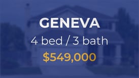 Four-bedroom house sells for $549,000 in Geneva