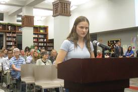 Yorkville High School Y115 students blast board members removal of book from English class
