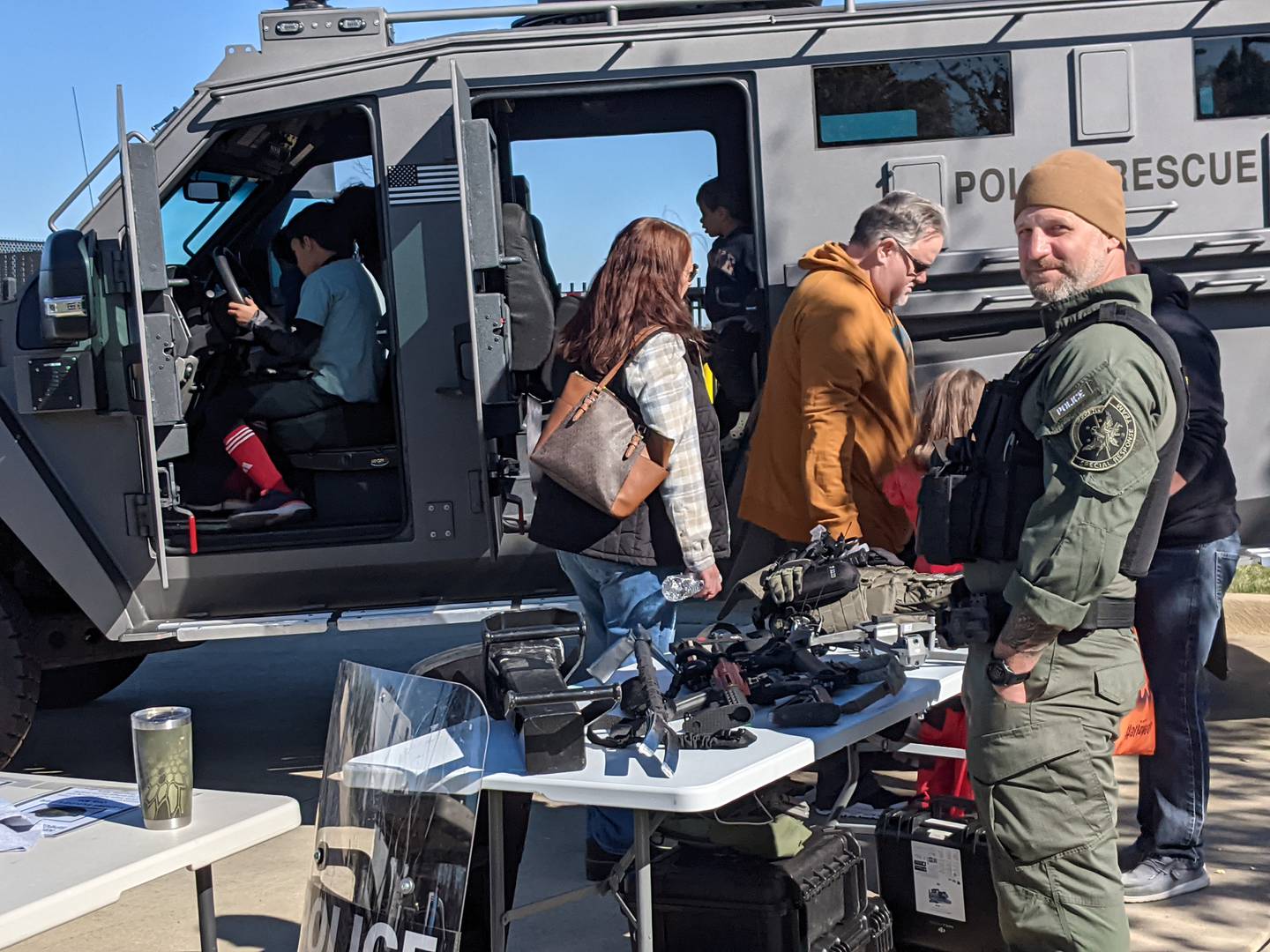 The Oswego Fire Protection District and Oswego Police Department held its annual joint open house on Oct. 26.