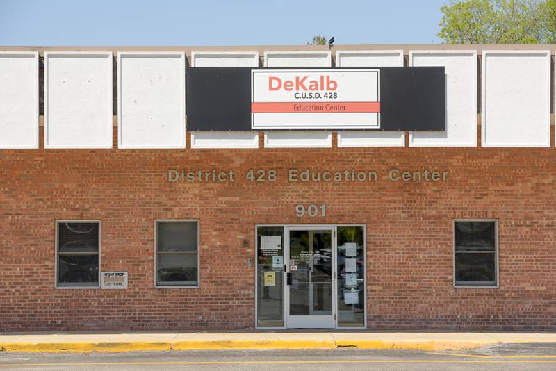 DeKalb School District 428 Education Center in DeKalb, IL on Thursday, May 13, 2021.