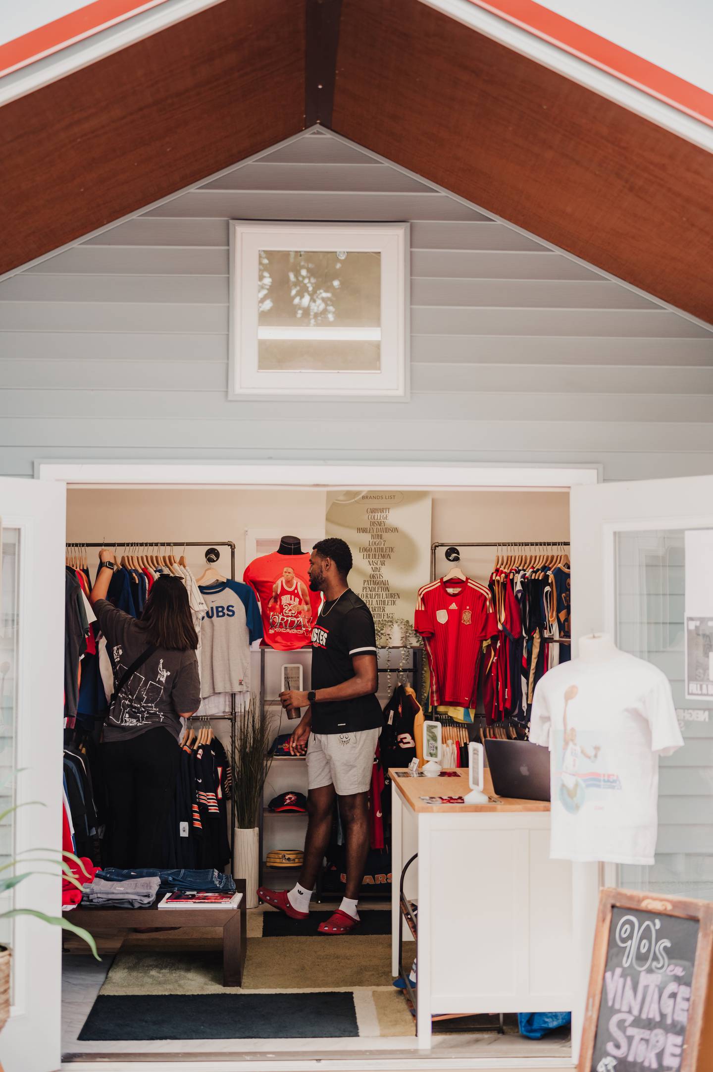 The Batavia Boardwalk Shops are open on Fridays, Saturdays, and Sundays.
