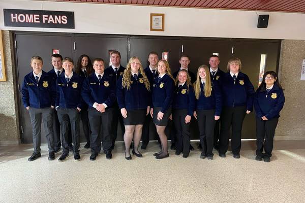 Forreston FFA sees 8 Section Proficiency winners and Section Star Farmer
