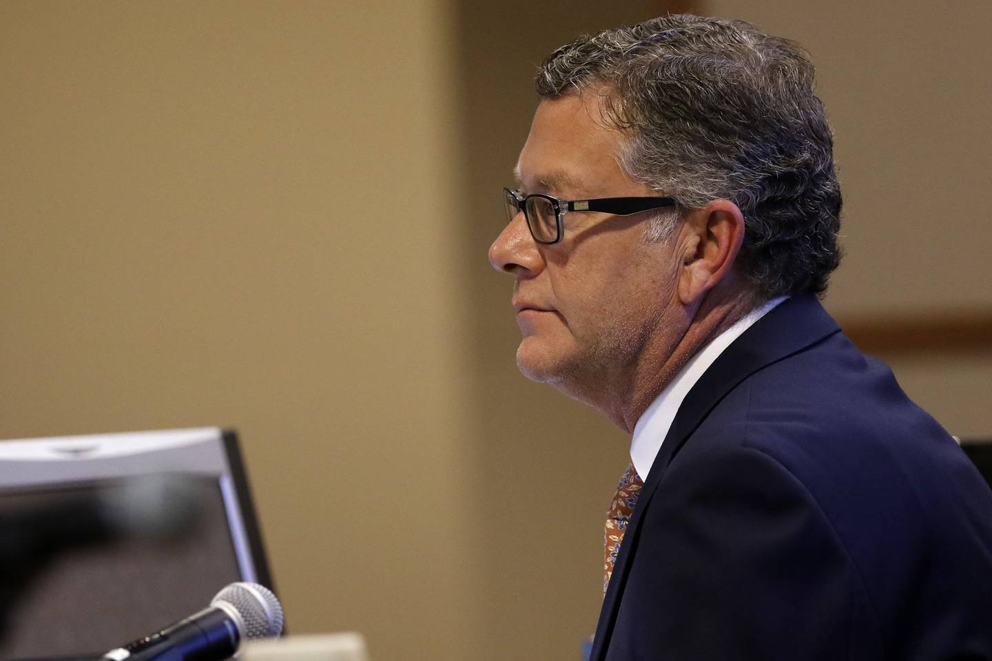 McHenry County Board Chairman Michael Buehler is seen during a Committee of the Whole meeting of the McHenry County Board Friday, Nov. 12, 2021, at the McHenry County Administrative Building in Woodstock.