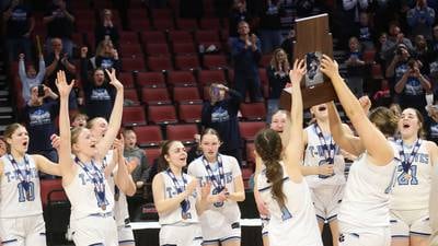 Photos: Cissna Park vs. St. Edward girls basketball in the Class 1A third place game